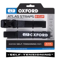 OXFORD РЕМНІ TRANSPORTOWE ATLAS B-CLIP 26MM X 2M 2 ШТУКИ W КОМПЛЕКТІ КОЛІР СІРИЙ