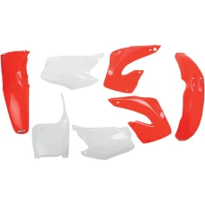 UFO КОМПЛЕКТ ПЛАСТІКОВ HONDA CR 125/250 '00-'01 КОЛІР OEM (CZERWONY/BIALY) (HO100E999)