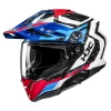 HJC ШОЛОМ RPHA 60 DAKAR BLUE\/WHITE\/RED MC21 M - зображення 1