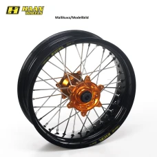 HAAN КОЛЕСА SX&SXF&EXC МОДЕЛІ 95- 17-5,00 ЧОРНИЙ RIM/ORANGE СТУПИЦЯ