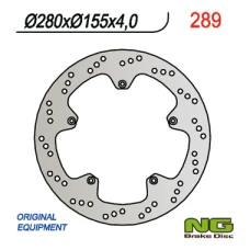 NG ДИСК ТОРМОЗНИЙ ПЕРІД APRILIA RS 50, YAMAHA TZR 50 (280X155X4)