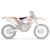 BLACKBIRD ПОКРИВКА\/ПОКРИВКА NA СИДІННЯ KTM SX-SXF 11-15 \/ EXC 12-16 DREAM 4 КОЛІР CZARNY\/POMARANCZOWY\/BIALY - зображення 2