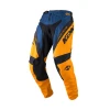 KENNY RACING ШТАНИ CROSS\/ENDURO МОДЕЛЬ FORCE PETROL КОЛІР POMARANCZOWY\/NIEBIESKI\/CZARNY РОЗМІР 28 - зображення 1