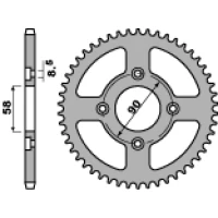 PBR ЗІРОЧКА ЗАД 4462 37 F HONDA 110I WAVE '12-'14, 125 ANF INNOVA '03-'10, 125 GROM '14-'18, 125 MSX '13-'14 (JTR212.37)