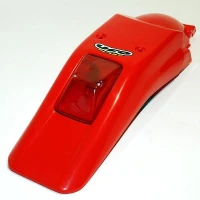 UFO КРИЛО ЗАД HONDA XR 250/400R '96-'10 Z ПЛАФОН УЗОР ОРИГІНАЛЬНІ КОЛІР ЧЕРВОНИЙ