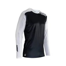 LEATT (НОВИНКА 2024) СОРОЧКА ROWEROWA MTB ENDURO 4.0 JERSEY WHITE КОЛІР BIALY/CZARNY РОЗМІР S