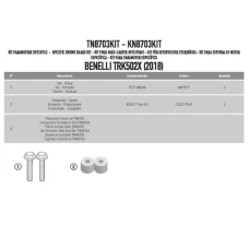 KAPPA КОМПЛЕКТ МОНТАЖНИЙ GMOLI TN8703 BENELLI TRK 502X (18-20)