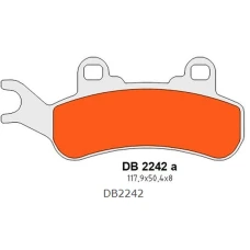 DELTA BRAKING КОЛОДКИ ДИСКОВІ ТОРМОЗНІ KH683 TYL/PRZOD ПРАВАЯ CAN-AM DEFENDER/TRAXTER 800 '16-'21, MAVERIC 800/900 '18-'21, COMMANDER 1000 '21-'22