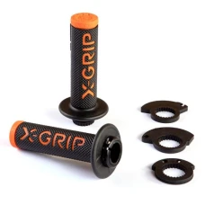 X-GRIP ПЕРЕМИКАЧІ BRAAAAP GRIPS LOCK-ON-GRIP ПОМАРАНЧЕВИЙ КОЛІР КОЛІР КОЛІР ПОМАРАНЧ З ПЕРЕХОДНИКАМИ ROLGAZU