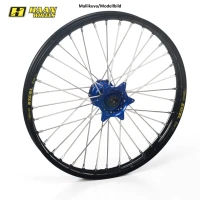 HAAN КОЛЕСА YZ 125/250 / YZF 250/ 450 93-10 21-1,60 ЧОРНИЙ RIM/BLUE СТУПИЦЯ