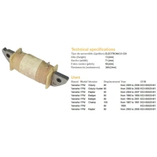 DZE КОТУШКА UZWOJENIA YAMAHA YFM 80 RAPTOR/GRIZZLY '02-'08 (5G3-85520-M1) (390 OHM)