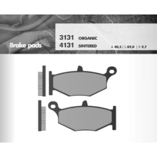 BRENTA КОЛОДКИ ДИСКОВІ ТОРМОЗНІ KH419 SUZUKI GSX/GSR/GSXR ЗАД (FT 3131)