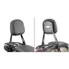 KAPPA ОПОРА ПАСАЖИРА Z BAGAZNIKIEM HONDA CMX 1100 REBEL '21 ЧОРНИЙ