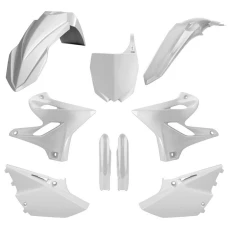 POLISPORT КОМПЛЕКТ ПЛАСТІКОВ (ПОВНИЙ KIT) YAMAHA YZ 125/250 '15-'20 W КОМПЛЕКТІ TABLICA ПЕРІД (8678400001) I КРИШКИ AMORTYZAROROW (8352000001) КОЛІР БІЛИЙ