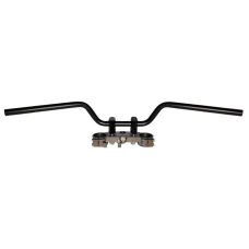 BIKETEC КЕРМО СТАЛЬНИЙ SUZUKI DL 1000 (2002-2012) КОЛІР ЧОРНИЙ (УЗОР OEM: 56111-06G00)