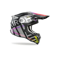 ШОЛОМ SHOT AIROH  STRYCKER BRAVE GREY L