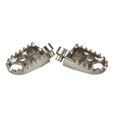SCAR EVOLUTION FOOTPEGS - KTM/HUSAB./HUSQ./SHERCO/BETA 05-17 TITANIUM КОЛІР