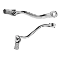 M.C. РИЧАГ ЗМІНИ ПЕРЕДАЧ KTM EXC 250/300 17-23, SX 250 17-20, HUSQVARNA 250/300 17-23 HUSQVARNA TE 250/300 '17-'23, GAS GAS EC 250/300 '21-'23(ALUMINIOWA) КОЛІР СРІБНИЙ, НАКОНЕЧНИК СТАЛЬНИЙ