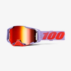 100 ПРОЦЕНТ ОКУЛЯРИ ARMEGA FAUSTO - RED MIRROR LENS- КОЛІР FIOLETOWY/CZERWONY- СКЛО ЧЕРВОНА ЗЕРКАЛО