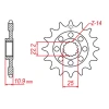 JT ЗІРОЧКА ПЕРІД 2145 14 APRILIA 450\/550 RXV-SXV 06-12 (214514JT) (LANC.520) - зображення 3