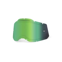 100 ПРОЦЕНТ (2023) RC2/AC2/ST2 REPLACEMENT LENS - VENTED DUAL PANE MIRROR GREEN, SZYBA/SZYBKA/SZYBKA ДЛЯ ОКУЛЯРІВ RACECRAFT 2/ACCURI 2/STRATA2 ПОДВІЙНА WENTYLOWANA КОЛІР ЗЕЛЕНИЙ STARY КОД: 51008-660-01