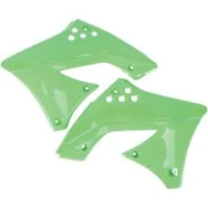 UFO КРИШКИ РАДІАТОРА KAWASAKI KXF 250 '09-'11 КОЛІР ЗЕЛЕНИЙ