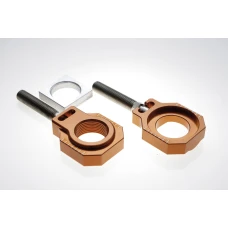 ACCEL НАТЯГУВАЧ ЗАДНЬОЇ OSKI ZE БОЛТ KTM SX/SXF 125-450 '13-19, HUSQVARNA TC 125/250 / FC 250/350/450 '15-18 (SR. 25MM) КОЛІР КОЛІР ПОМАРАНЧ (КОМПЛЕКТ. 2 ШТУКИ)