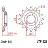 JT ЗІРОЧКА ПЕРІД 530 17 KAWASAKI ZZ-R 1100 '90-92'(JTF528.17JT) (LANC. 530) - зображення 1