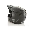 6D HELMETS ШОЛОМ CROSS\/ENDURO МОДЕЛЬ ATR-3 SOLID GLOSS BLACK КОЛІР ЧОРНИЙ\/СІРИЙ РОЗМІР L ( 58 - 59 CM ) - зображення 3