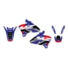BLACKBIRD КОМПЛЕКТ НАЛІПОК (OKLEIN) YAMAHA YZ 250\/400\/426F '98-'02 DREAM 5 КОЛІР СИНІЙ ЧОРНИЙ - зображення 2