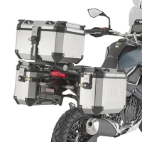 KAPPA 2026/06 СТЕЛАЖ KUFROW БОКОВИХ MONOKEY CAM SIDE KAWASAKI KLE 500 / SE '26-, - ПІД KUFRY KFR K'FORCE І KVG K'VOYAGER АЛЮМІНІЙ