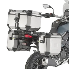 KAPPA 2026/06 СТЕЛАЖ KUFROW БОКОВИХ MONOKEY CAM SIDE KAWASAKI KLE 500 / SE '26-, - ПІД KUFRY KFR K'FORCE І KVG K'VOYAGER АЛЮМІНІЙ