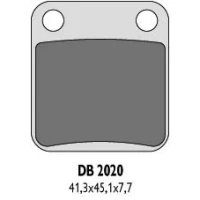 DELTA BRAKING КОЛОДКИ ДИСКОВІ ТОРМОЗНІ KH54 - ZASTEPUJA DB2020MX-D І DB2020QD-D