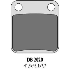DELTA BRAKING КОЛОДКИ ДИСКОВІ ТОРМОЗНІ KH54 - ZASTEPUJA DB2020MX-D І DB2020QD-D