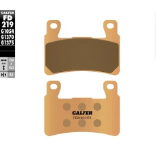 GALFER КОЛОДКИ ДИСКОВІ ТОРМОЗНІ KH265 / KH296 SPIEK METALICZNY (КОЛІР ЗОЛОТИЙ) STREET