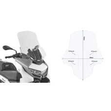 GIVI KIT СПОЙЛЕР BMW C400GT