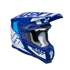 JUST1 ШОЛОМ J-22 F FALCON WHITE/BLUE L