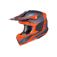 ШОЛОМ HJC I 50 FLUX BLK/ORANGE MC6SF S 55-56