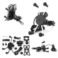 BIKETEC КРОНШТЕЙН ДЛЯ МОТОЦИКЛА ВИД RAM XL USB Z ЗАРЯДНИЙ ПРИСТРІЙ USB NA ТЕЛЕФОН  ЗІБРАНАNA КЕРМА АБО ДЗЕРКАЛО