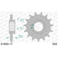 AFAM 2026/04 ШЕСТЕРНЯ ПЕРІД 2078 17 BMW F 650/700/800 GS (JTF704.17) (LANC. 525)