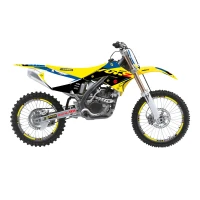 BLACKBIRD КОМПЛЕКТ НАЛІПОК (OKLEIN) SUZUKI RMZ 250 '04-'06 DREAM 5 КОЛІР СИНІЙ ЖОВТИЙ ЧОРНИЙ