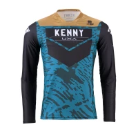 KENNY RACING СОРОЧКА CROSS/ENDURO МОДЕЛЬ PERFORMANCE STONE BLUE КОЛІР NIEBIESKI/SZARY/CZARNY РОЗМІР XXL