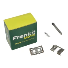 FRENKIT MOTO 2026/05 КОМПЛЕКТ BLASZEK USTALAJACYCH, TRZPIENI I ZABEZPIECZEN СУПОРТА ТОРМОЗНОЇ BYBRE / BREMBO ПЕРІД F 650 GS / DAKAR '99-'07, F 700 / 750 '11-'22, F 800 GS / ADVENTURE '07-'18, G 650 GS / SERTAO '08-'16
