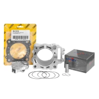 PROMX ЦИЛІНДР КОМПЛЕКТНИЙ (ЦИЛІНДР + ПОРШЕНЬ VERTEX +  УЩІЛЬНЕННЯ TOP-END PROX) HONDA CRF 250 R '16-'17 СТАНДАРТ 76,80 MM