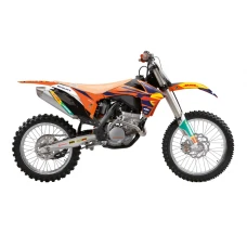 BLACKBIRD КОМПЛЕКТ НАЛІПОК (OKLEIN) KTM SX/SX-F '11-'12, EXC/EXC-F '12-'13 REPLICA KTM FACTORY 23 КОЛІР КОЛІР ПОМАРАНЧ ЧОРНИЙ