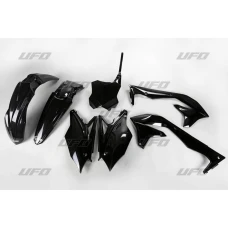 UFO КОМПЛЕКТ ПЛАСТІКОВ KAWASAKI KXF 450 '18 КОЛІР ЧОРНИЙ  (KA226E001)