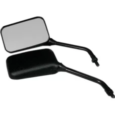 EMGO 2025/02 ДЗЕРКАЛО YAMAHA ПРАВА / ЛІВА (ПАРА 2 ШТУКИ.) (ГВИНТ M10) (ДОВГІ ТРИМАЧ) КОЛІР ЧОРНИЙ (УПРАВЛІННЯ)