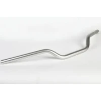 RENTHAL КЕРМО 7/8 ЦІЛИЙ (22MM) ROAD РУЧКИ SILVER HIGH КОЛІР СРІБНИЙ