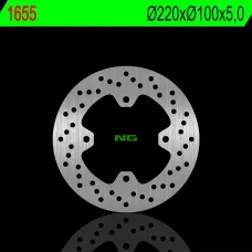 NG ДИСК ТОРМОЗНИЙ ЗАД KAWASAKI ZX 10R 16-18 (220X100X5,0MM) (4X10,5MM)