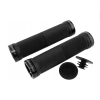 PROGRIP ПЕРЕМИКАЧІ PG999 ATV / JET SKI / MTB (22+22MM, DL. 120MM) КОЛІР ЧОРНИЙ Z ЧОРНА БЛОК LOCK-ON (999-102)